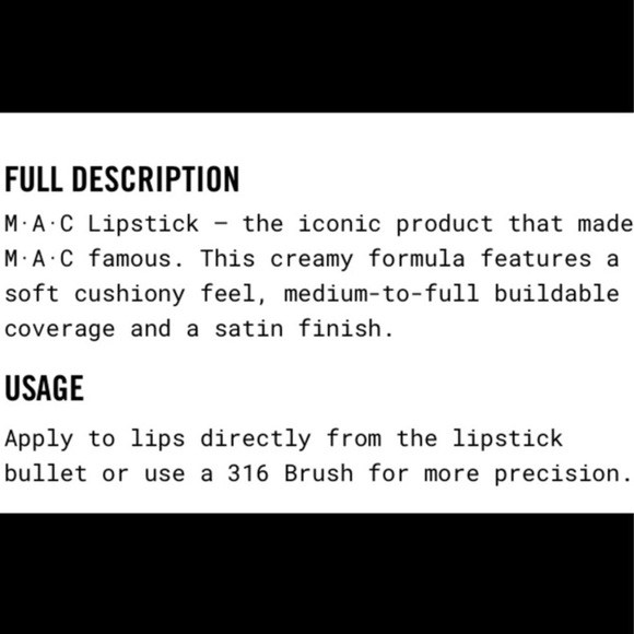 MAC Satin Lipstick Brave - Picture 14 of 14